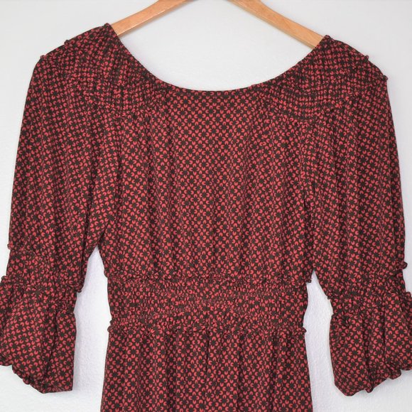 Sophie Max Boho Bell Sleeve Tunic Top Size XS NWT - Picture 11 of 11